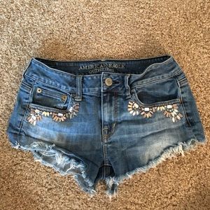 American Eagle Jean Shorts Size 2 (EUC)